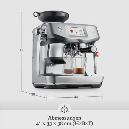 Sage The Barista Touch Impress, Schwarzer Edelstahl