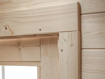 Woodtex Holz Gartenhaus Blockbohlenhaus CA2977