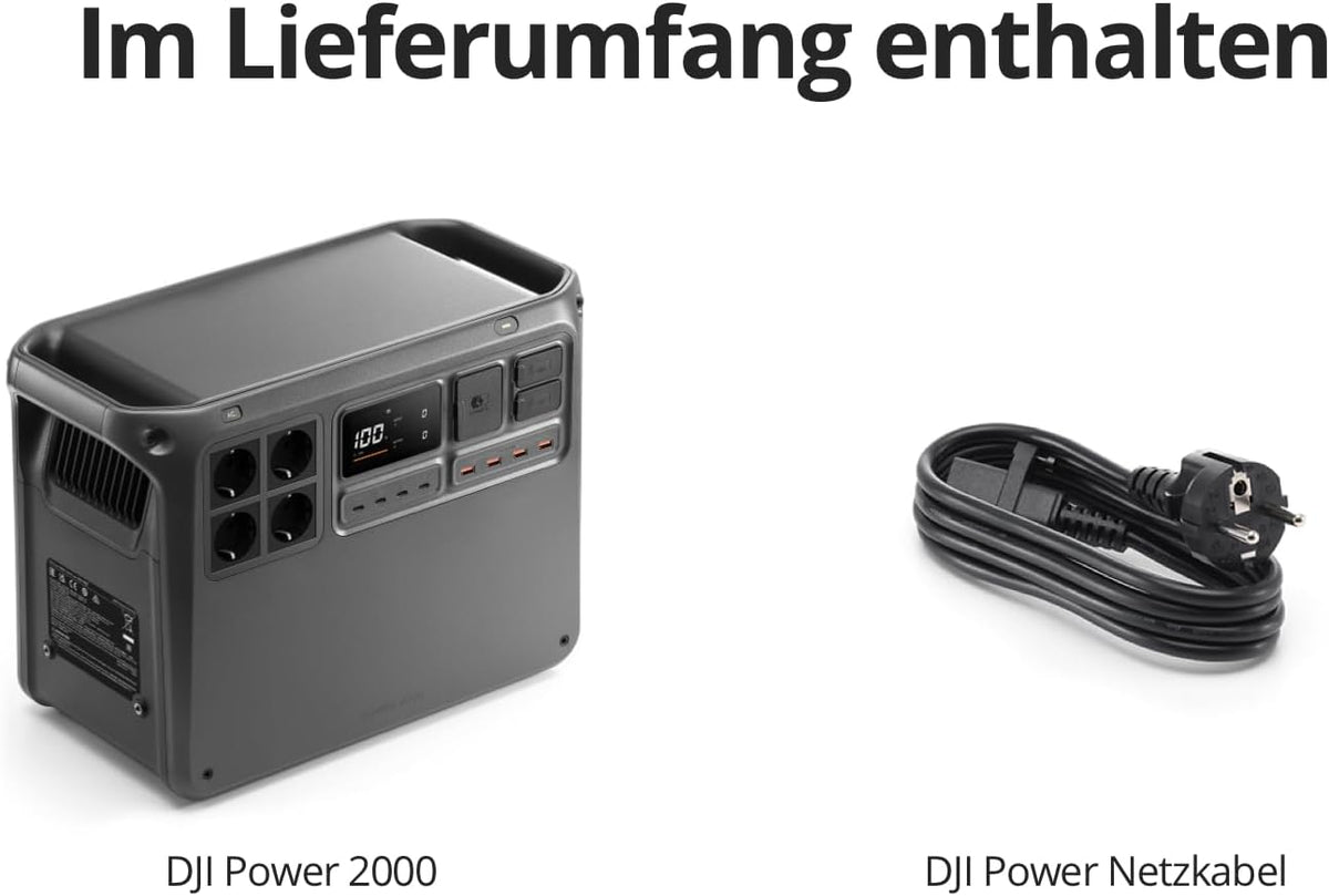 DJI Power 2000 Portable Power Station 2048Wh LFP Battery