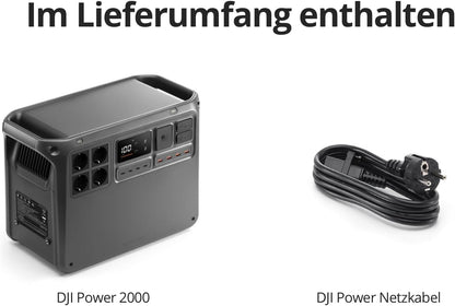 DJI Power 2000 Portable Power Station 2048Wh LFP Battery