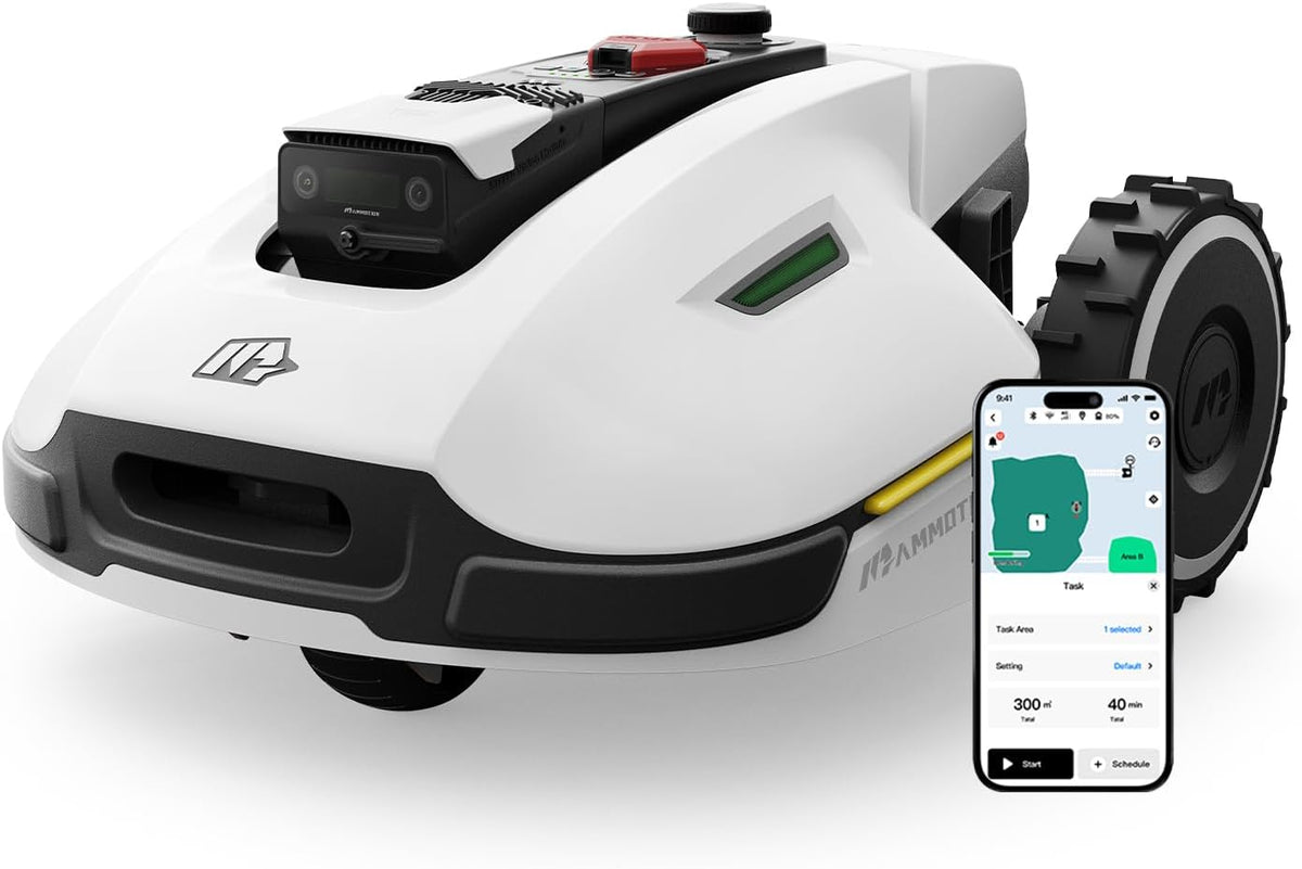 MAMMOTION YUKA 2000 Robotic Lawnmower without Boundary Cable, Max. 2400 m²
