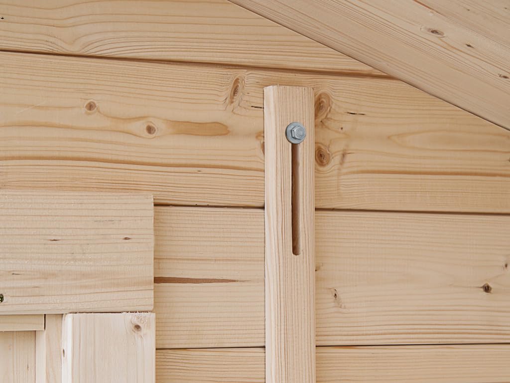 Woodtex Holz Gartenhaus Blockbohlenhaus CA2977