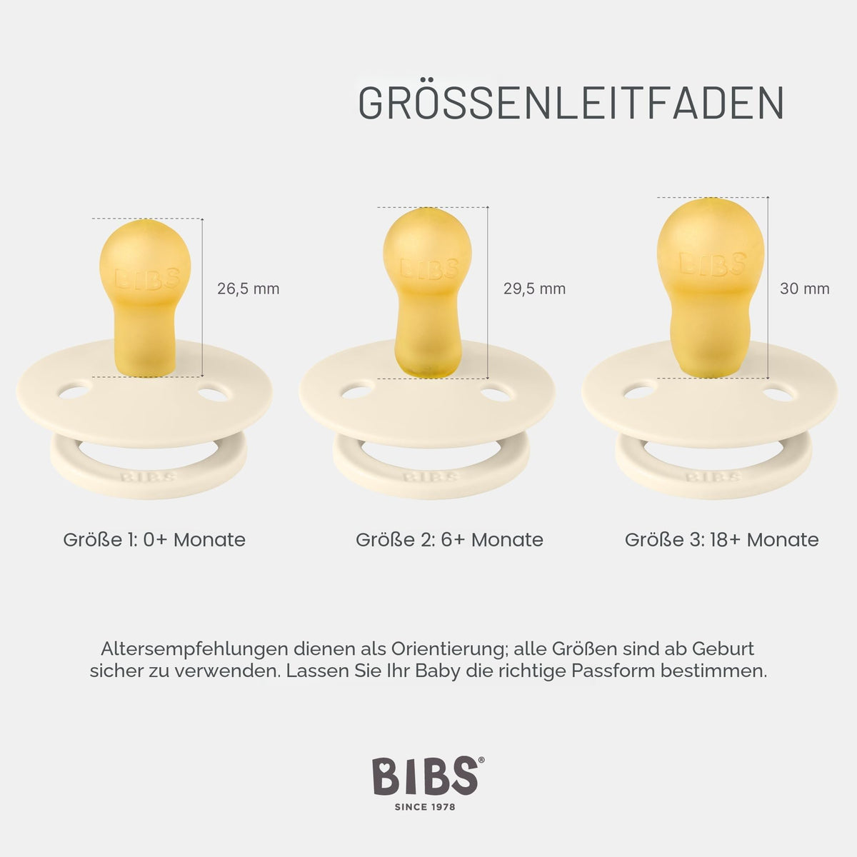 BIBS Colour Schnuller, 0-6 Monate, 2er-Pack, Dusty Pink/Cora