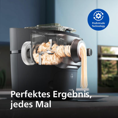 Philips PastaMaker 7000 Serie, Schwarz, 8 Pastasorten