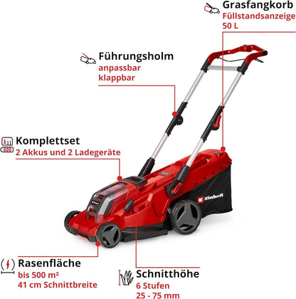 Einhell Professional Akku-Rasenmäher GP-cm 36/41 Li Kit