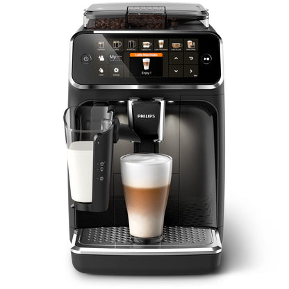 PHILIPS Kaffeevollautomat LatteGo 5400 Serie, Schwarz, 12 Spezialitäten