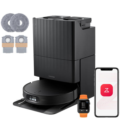 roborock Qrevo Edge 2 Set Robot Vacuum Cleaner with Mop Function and