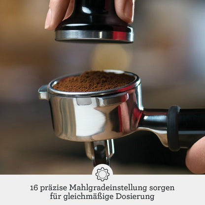 Sage The Barista Express, Kaffeemaschine, Gebürsteter Edelstahl