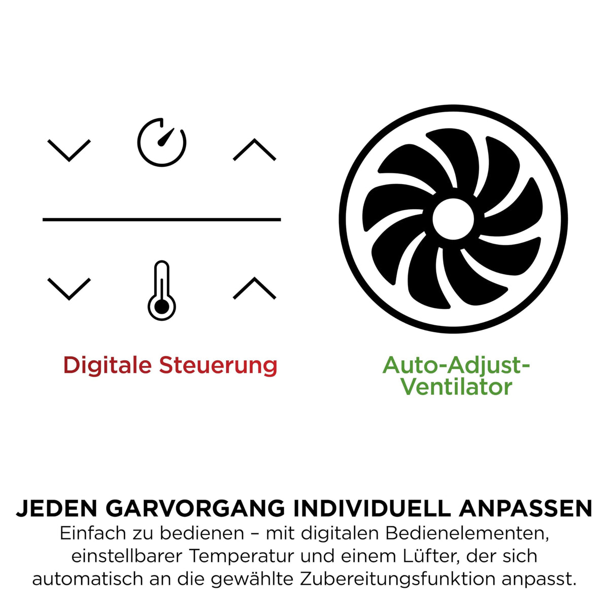 Ninja Dual Zone digitale Heißluftfritteuse, 9,5 L, 6-in-1, Stone/Gold
