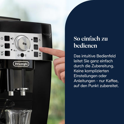 De'Longhi Magnifica S - Kaffeevollautomat 2 Getränke Schwarz