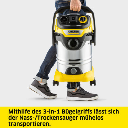 KÄRCHER Nass-/Trockensauger WD 6 P S V-30/8/35/T, für maximale Reichweite