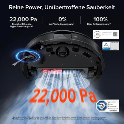 roborock Saros 10R Saugroboter mit Wischfunktion&angebbarem Wischmopp