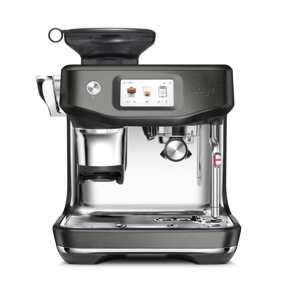 Sage The Barista Touch Impress, Schwarzer Edelstahl