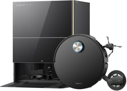 DREAME X60 Pro Ultra Complete, Robot Vacuum and Mop, Dual UltraExtend Arm, Dual AI Cameras, 10cm Obstacle Crossing, 42 000 Pa, Auto-Empty, 100°C Mop Self-Cleaning, and 100% Detangling