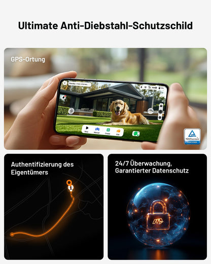 MAMMOTION YUKA 2000 Mähroboter ohne Begrenzungskabel, Max. 2400m², NetRTK+Vision, Keine RTK-Antenne, Auto-Kartierung,2000m², Intelligenter Rasenmäher Roboter mit 4G-Modul, 50% Steigung(YUKA 2000)