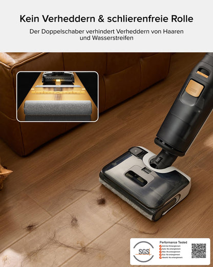 roborock F25 BX Nass Trockensauger, 20.000 Pa, 180° Flach absenkbar