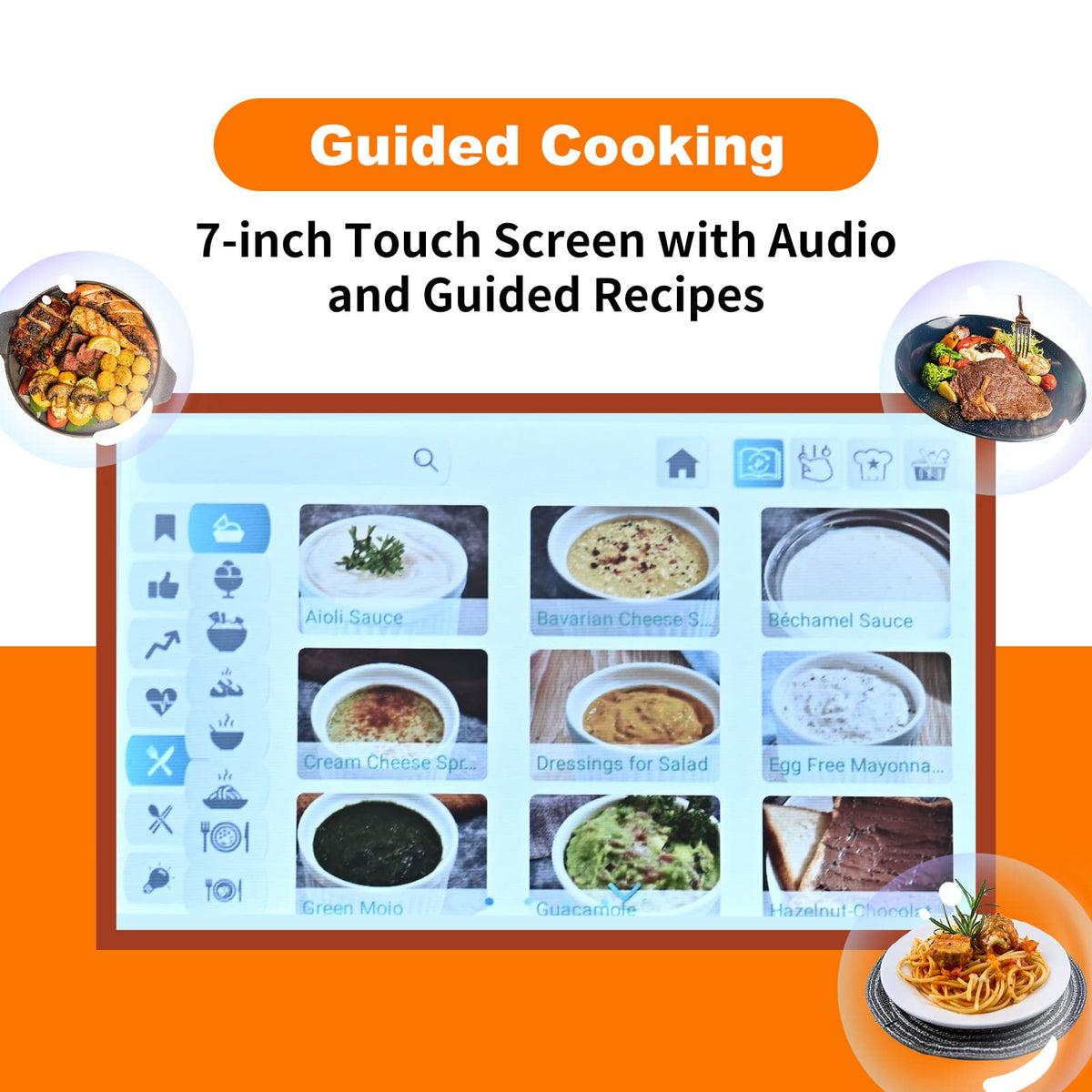 NewKern KE-7001 PRO Küchenmaschine mit Kochfunktion & WLAN – All-in-One Smart Cooking Roboter mit Touchscreen, Integrierte Rezepte, Waage, Dampfgarer, Kneten, Zerkleinern, Anbraten