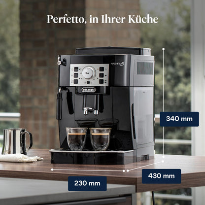 De'Longhi Magnifica S - Kaffeevollautomat 2 Getränke Schwarz