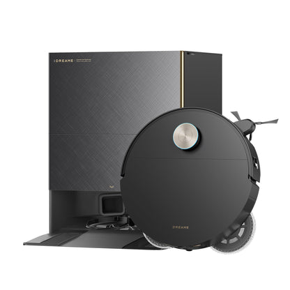 DREAME X60 Pro Ultra Complete, Robot Vacuum and Mop, Dual UltraExtend Arm, Dual AI Cameras, 10cm Obstacle Crossing, 42 000 Pa, Auto-Empty, 100°C Mop Self-Cleaning, and 100% Detangling