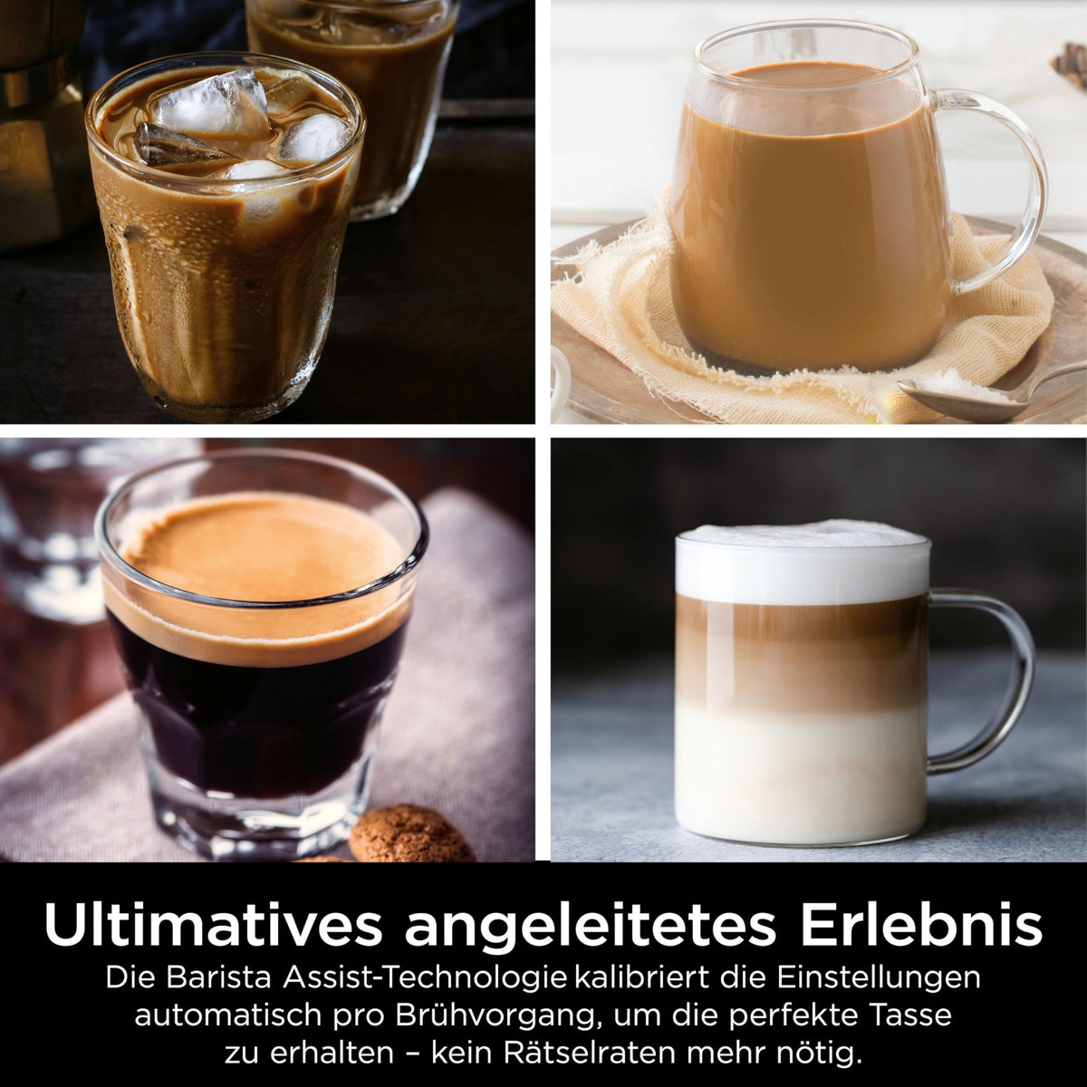 Ninja Luxe Pro 3-in-1-Kaffeemaschine mit Mahlwerk & Aufschäumer, Silber