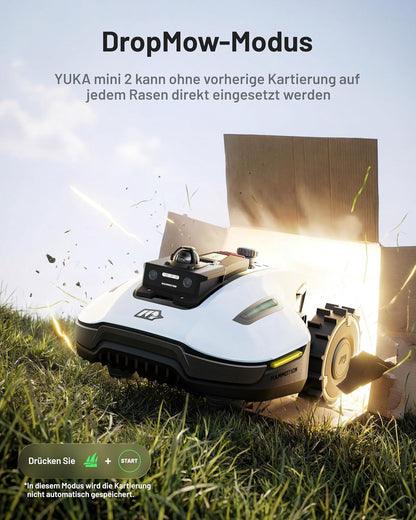 MAMMOTION Yuka Mini 2 800 Lawn Robot without Boundary Cable