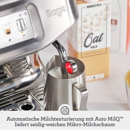 Sage The Barista Touch Impress, Schwarzer Edelstahl