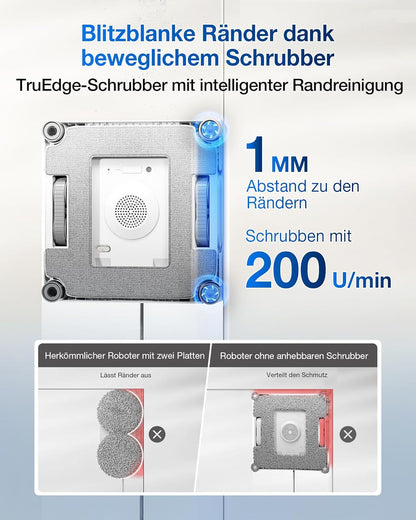 ECOVACS Winbot W2S Omni Window Cleaning Robot with Multifunctional Station