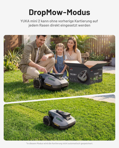 MAMMOTION YUKA mini 2 500 Mähroboter ohne Begrenzungskabel