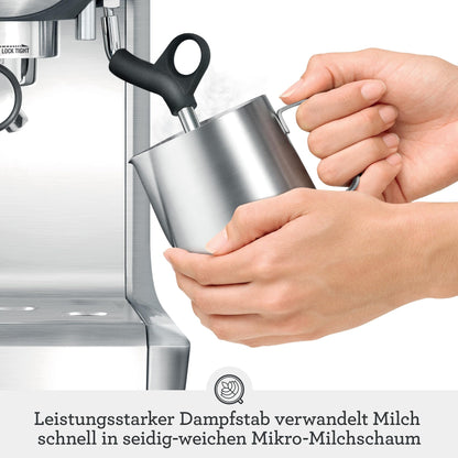 Sage The Barista Express, Kaffeemaschine, Gebürsteter Edelstahl